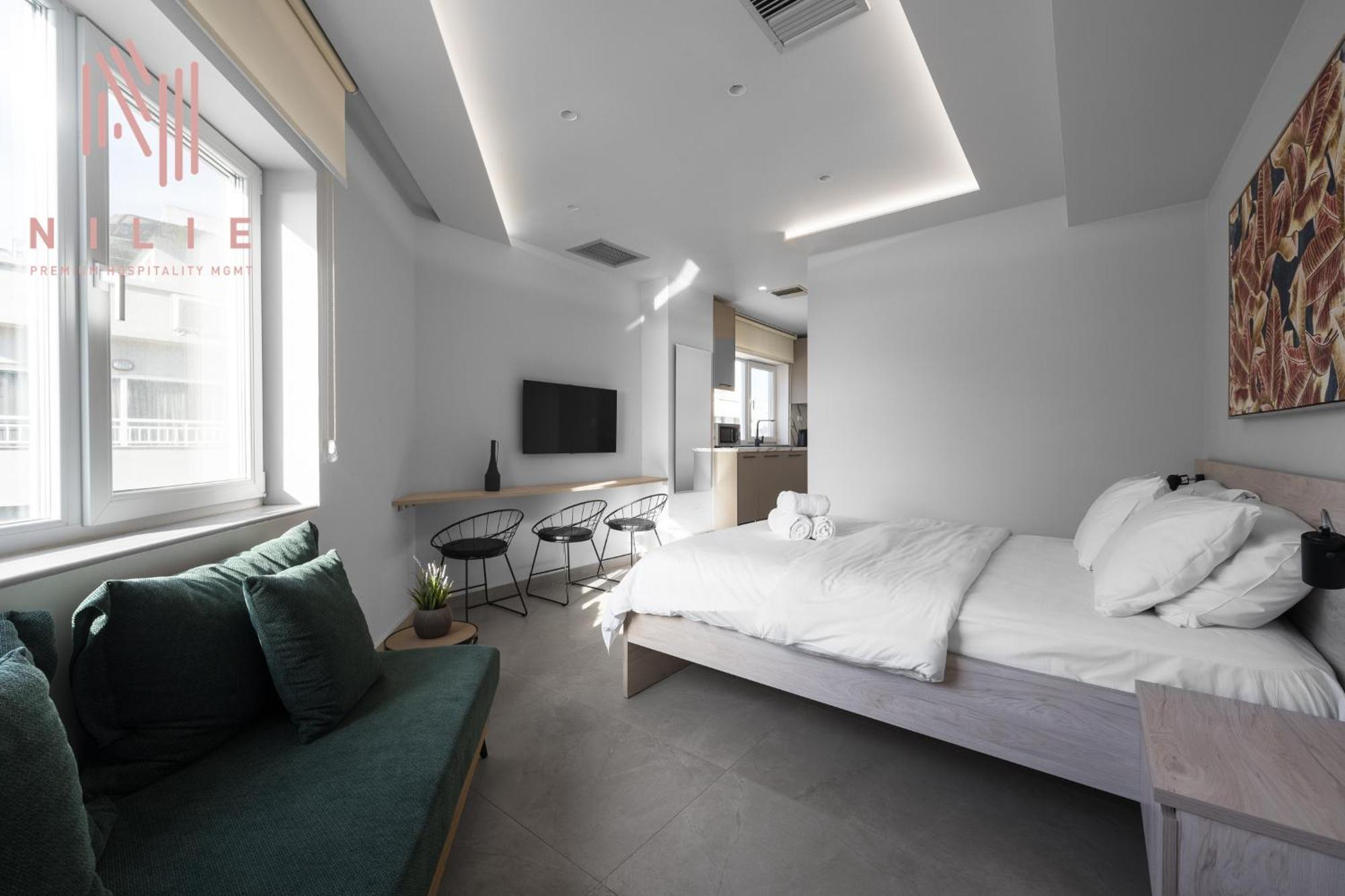 Appartement Pantheon, Nilie Hospitality Mgmt à Thessalonique Extérieur photo