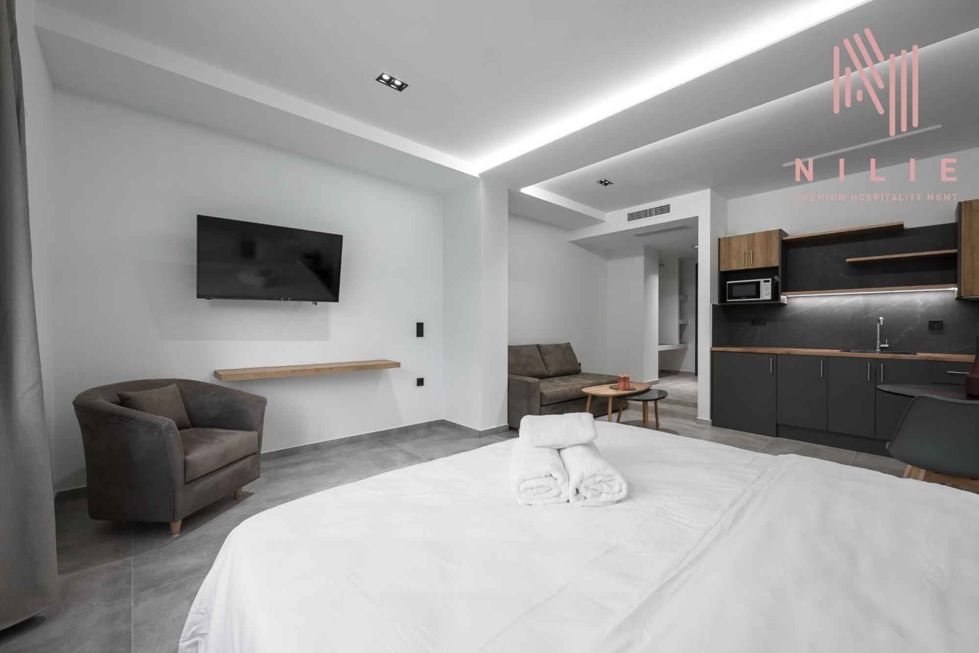 Appartement Pantheon, Nilie Hospitality Mgmt à Thessalonique Extérieur photo