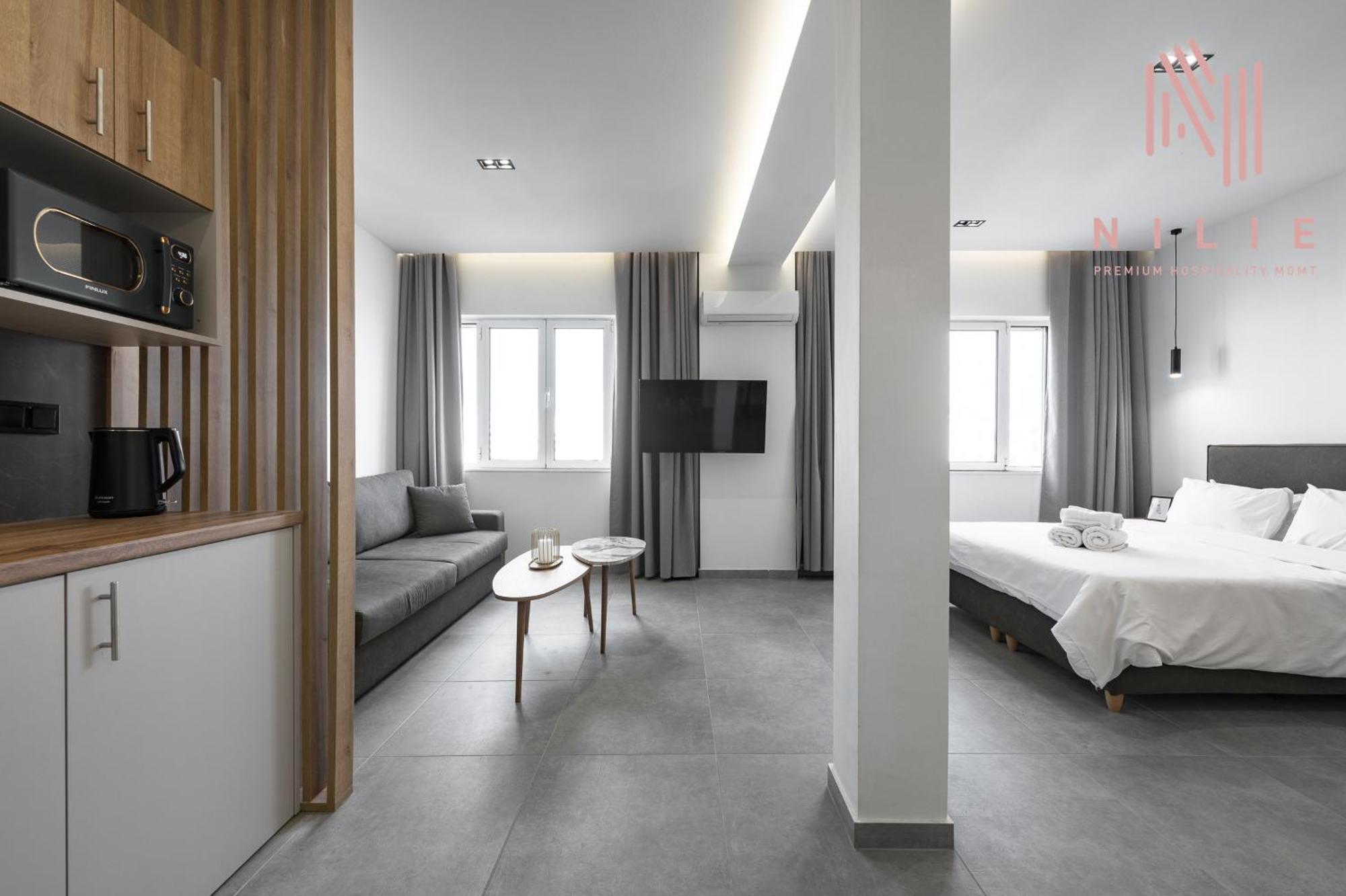 Appartement Pantheon, Nilie Hospitality Mgmt à Thessalonique Extérieur photo